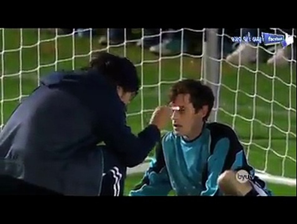 Team Win The Match When Goal Keeper Save 5 Goals By His Face