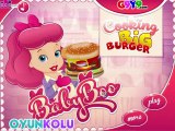 Baby Boo Hamburger Pişirme Oyununun Oynanış Videosu