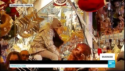 Who makes money from France's Christmas markets?