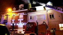 Incendie rue Nicolas-Thierry à Boulogne-sur-Mer