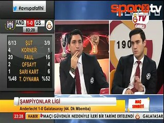 Anderlecht attı GS.TV spikerleri bu hale geldi...