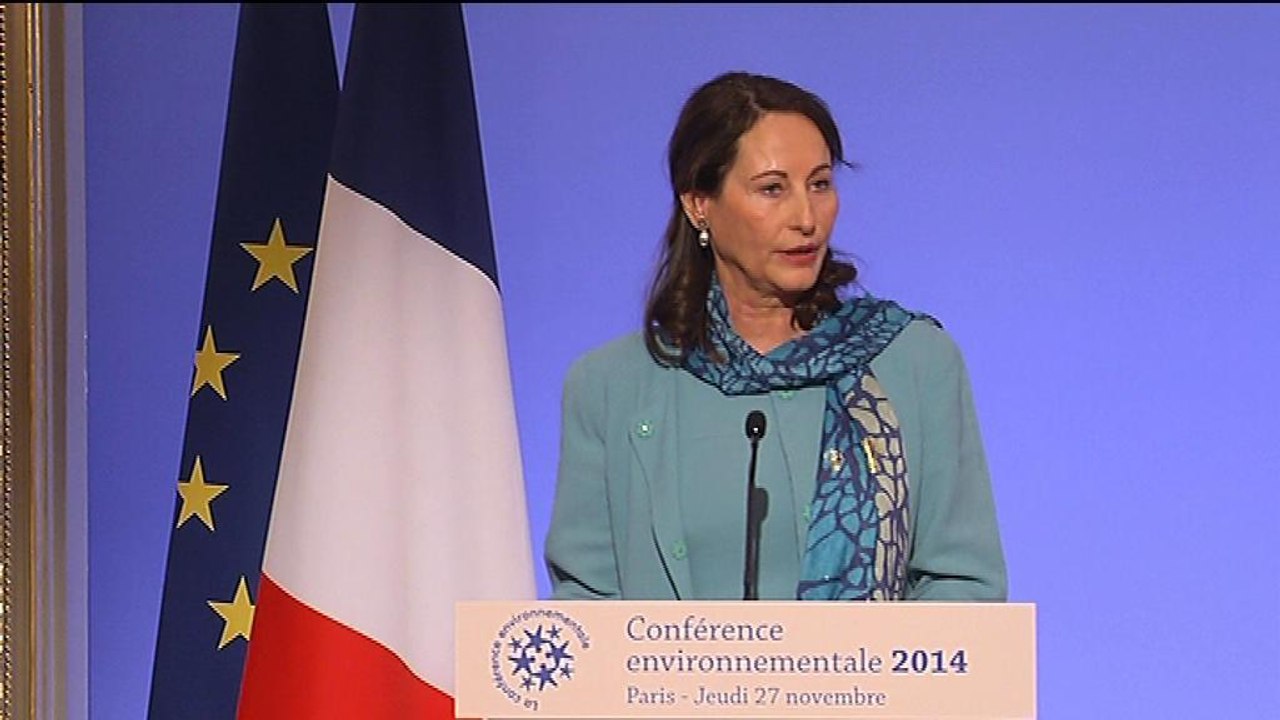 Environnement: "Un moment historique pour la France et pour la planète", selon Royal