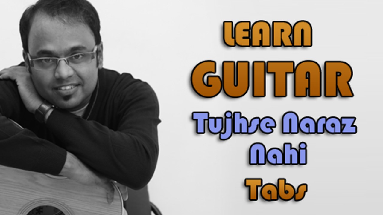 How To Play - Tujhse Naraz Nahi Zindagi - Guitar Tabs - Masoom - Lata Mangeshkar