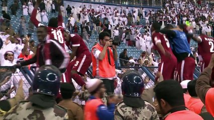 قطر تحرز اللقب الثالث في تاريخها وتعادل رقمي السعودية والعراق