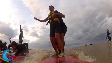 L'association surf la vague ! Mascaret 11/10/2014