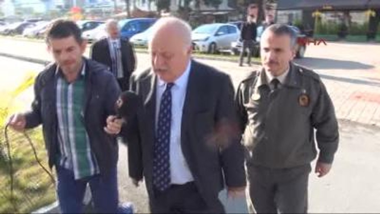 Trabzonspor Eski Başkanı Sadri Şener Hakim Karşısında