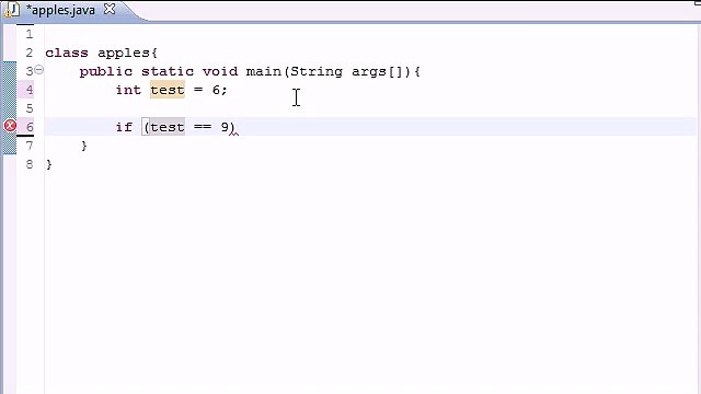 Java Programming Tutorial - 10 - If Statement