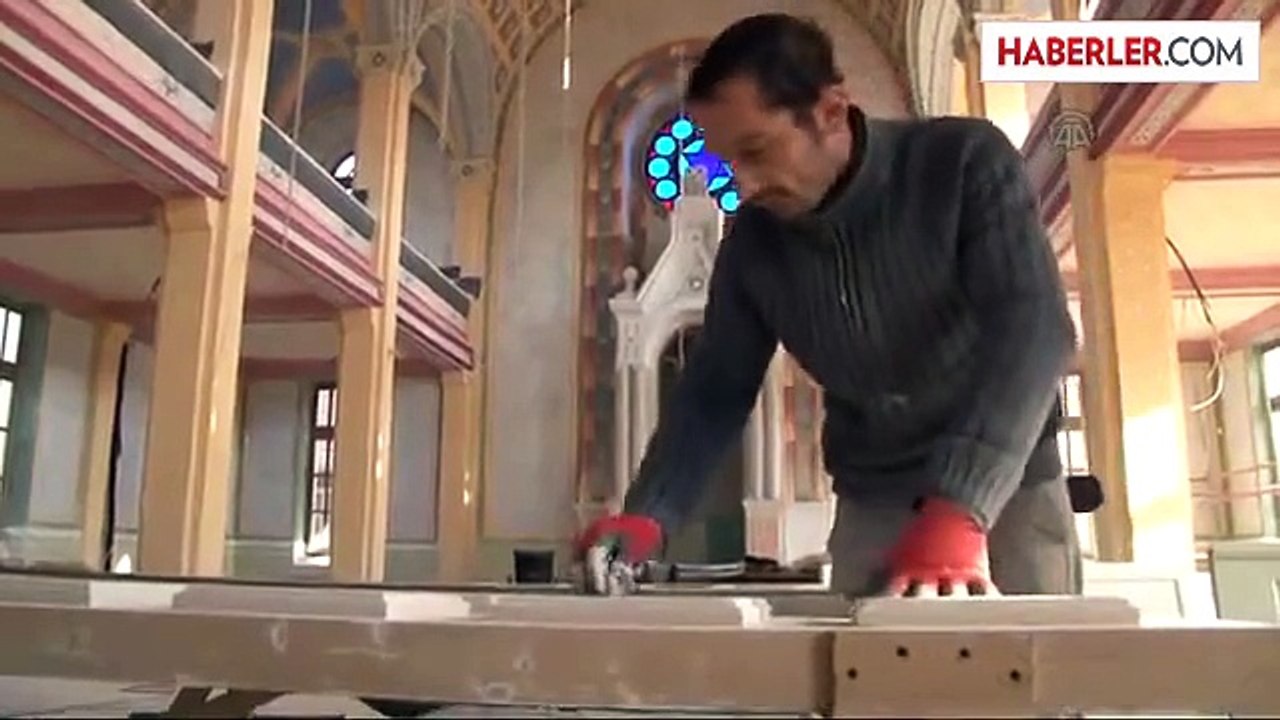 Musevi İş Adamı, Edirne'deki Büyük Sinagog'u Gezdi