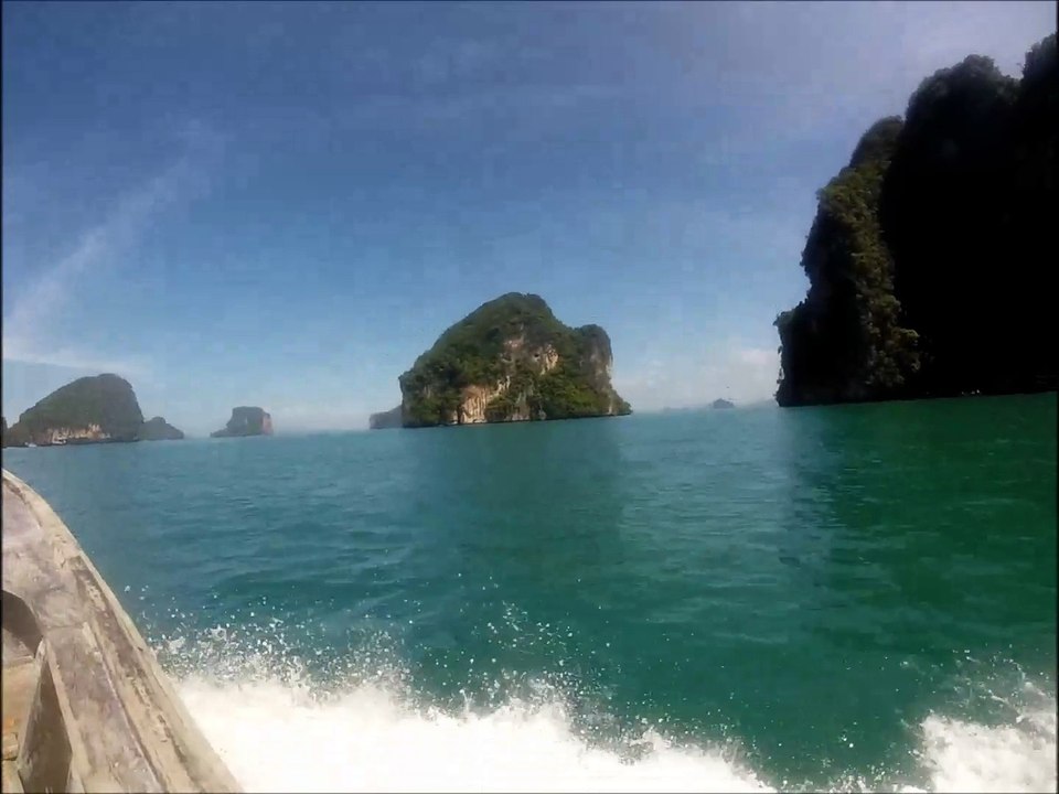 Traversée vers Koh Hong - Thaïlande