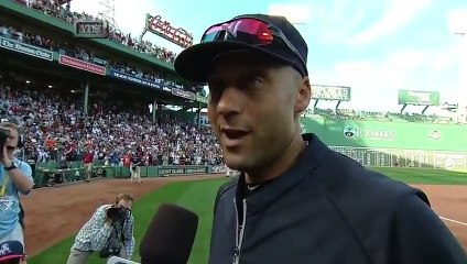 Derek Jeter Postgame Interview After Final Game