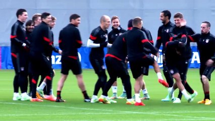Trening Bayernu? Niezły ubaw...