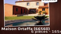 A vendre - maison/villa - Ortaffa (66560) - 6 pièces - 165m²