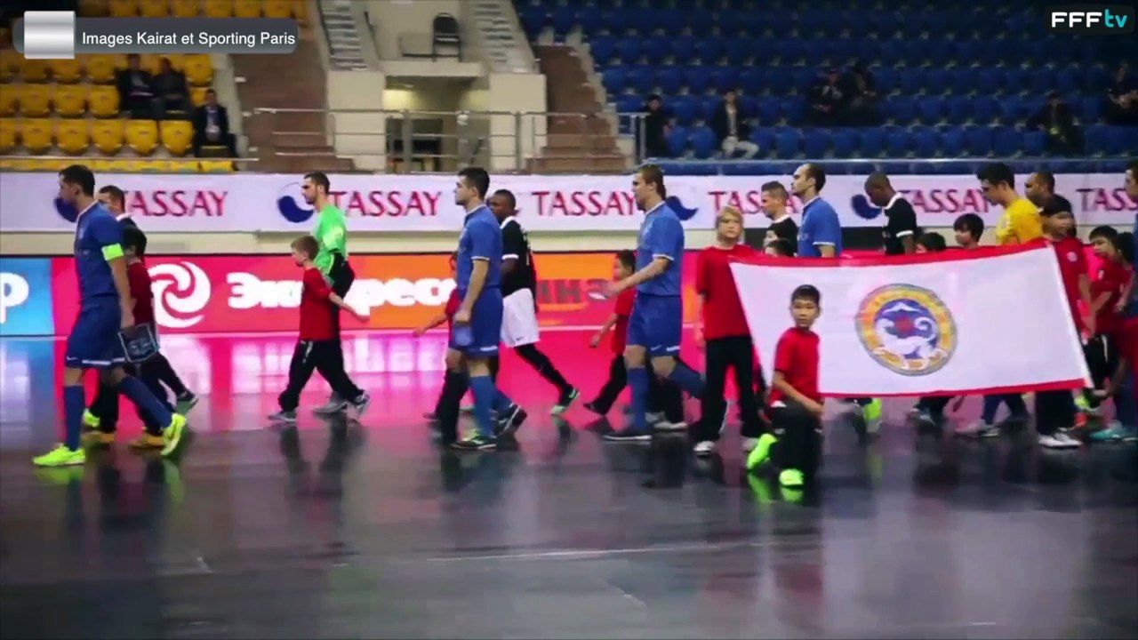 Coupe UEFA Futsal : Sporting Paris - Nikars FC : 5-4, les buts !