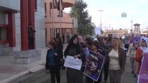 Kerkük'te Kadına Yönelik Şiddette Karşı Protesto Düzenledi