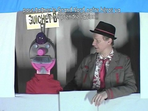 Spectacle pour enfants Un Pingouin Dans Mon Frigo. Une enquête burlesque sur le réchauffement climatique, la pollution des océans