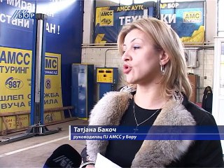 Akcija "Ispravno vozilo - bezbedno vozilo“, 25. novembar 2014. (RTV Bor)