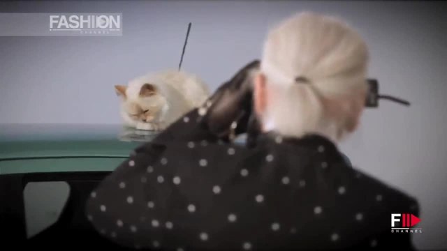 Karl Lagerfeld and Choupette for Opel Corsa 2015 by Fashion Channel