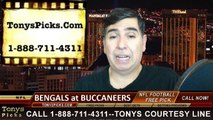 Tampa Bay Buccaneers vs. Cincinnati Bengals Free Pick Prediction NFL Pro Football Odds Preview 11-30-2014