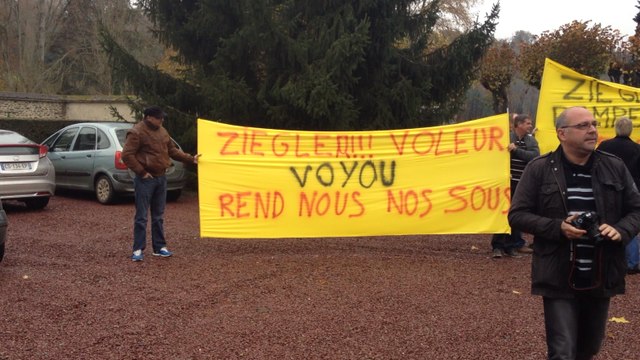 Débrayage à l'usine Le Chameau