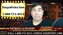 Green Bay Packers vs. New England Patriots Free Pick Prediction NFL Pro Football Odds Preview 11-30-2014