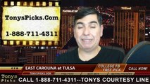 Tulsa Golden Hurricane vs. East Carolina Pirates Free Pick Prediction NCAA College Football Odds Preview 11-28-2014