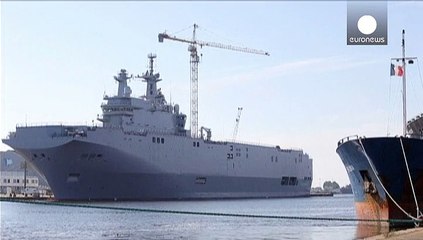 França: Adiada entrega de navio de guerra á Rússia