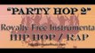 Royalty Free Instrumental - AudioJungle - Video Background - Hip Hop / Rap Beat - Party Hop #2
