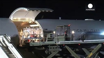 Italian Ebola victim returns home for treatment