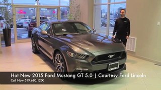 The Brand New 2015 Ford Mustang GT 5.0 L
