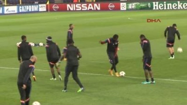 Anderlecht Galatasaray Maçı Öncesi Son Antrenmanını Gerçekleştirdi