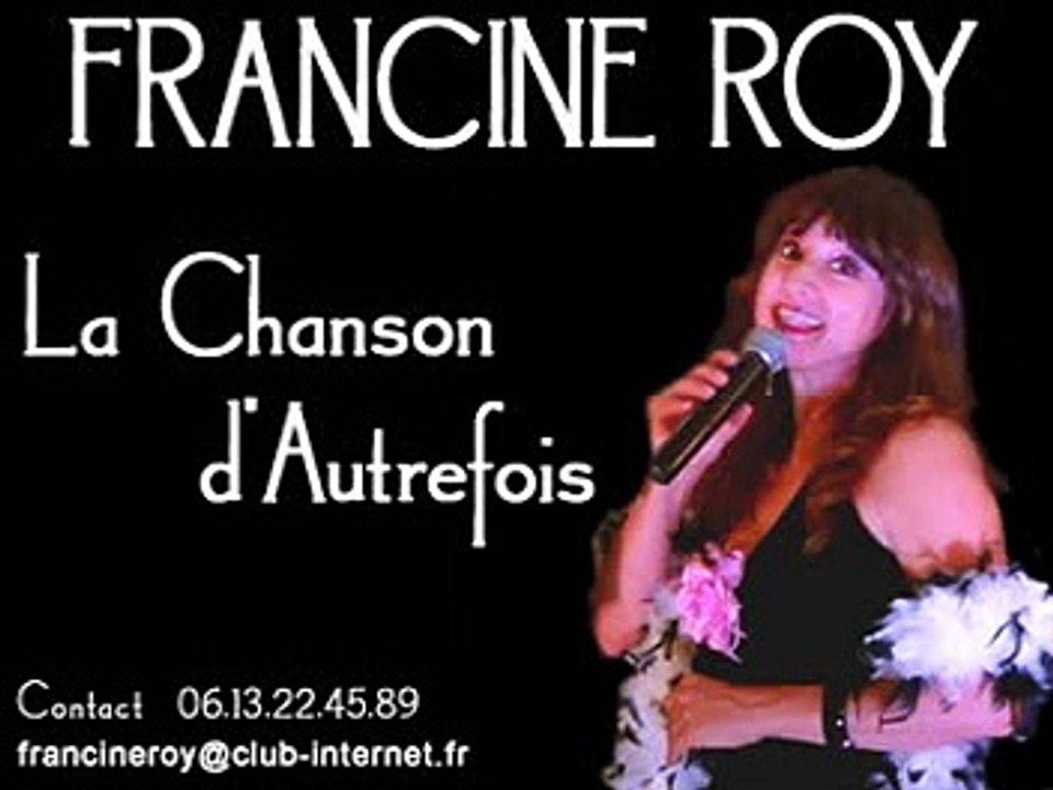 Francine Roy La Chanson d'Autrefois