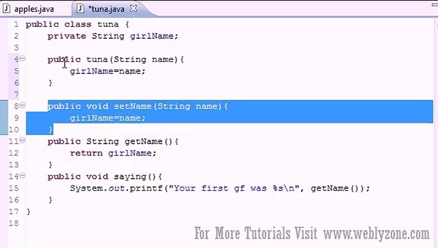 Java Programming Tutorial - 17 - Constructors