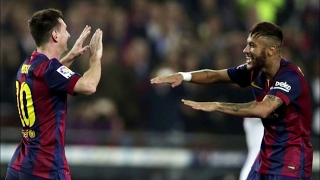 Messi bate el récord de goles de Zarra en la Liga española