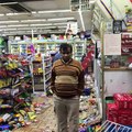 Le gérant d'un magasin saccagé après les émeutes à Ferguson (États-Unis)