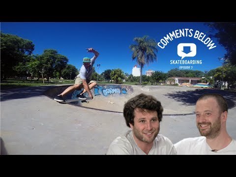 Highest Skatepark In The World? - Comments Below Skateboarding - Ep 2