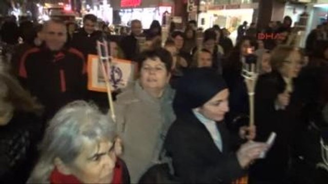 Zonguldak?ta ?kadına Şiddete Hayır? Yürüyüşü