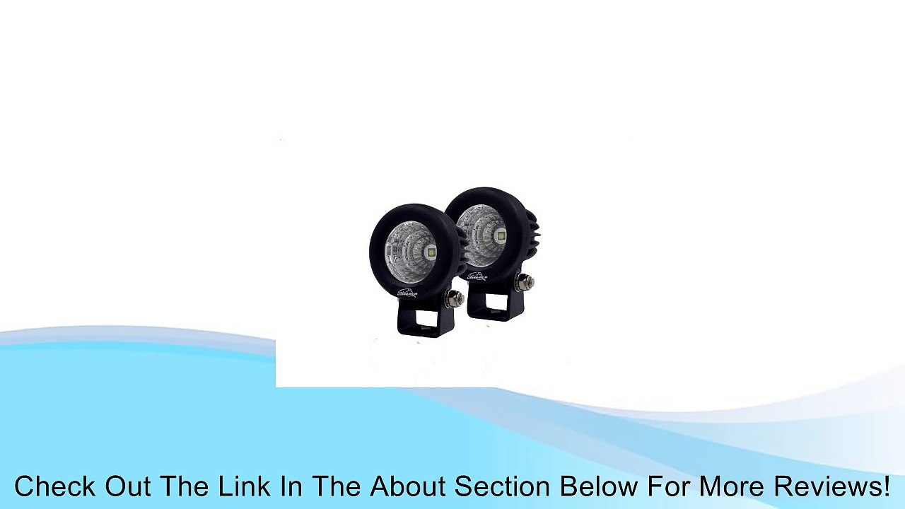 Lazer Star (LXK20012) Pair - 10 Watt 2.5" Single LED Discovery Series LX LED Black Finish Flood Light Review