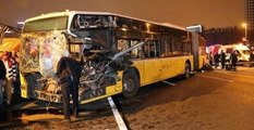 Metrobüs Kazasının Görüntüleri Kameralarda