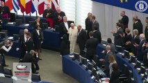 Visita di Papa Francesco a Strasburgo, Matteo Renzi partecipa alla Seduta Solenne