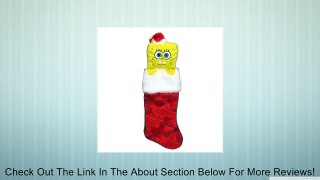 Kurt Adler SpongeBob SquarePants Plush Head Stocking Review