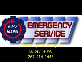 $29 Garage Door Repair Kulpsville PA 267-414-1445