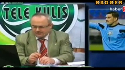 Canlı yayında futbol üzerine saçma diyaloglar