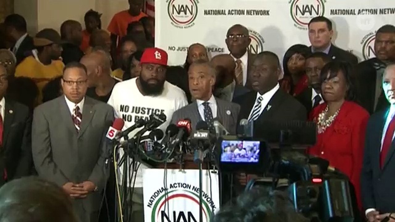 Brown Family And Al Sharpton Criticize Grand Jury