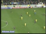 Primer gol oficial de Luis Suarez en el Barcelona