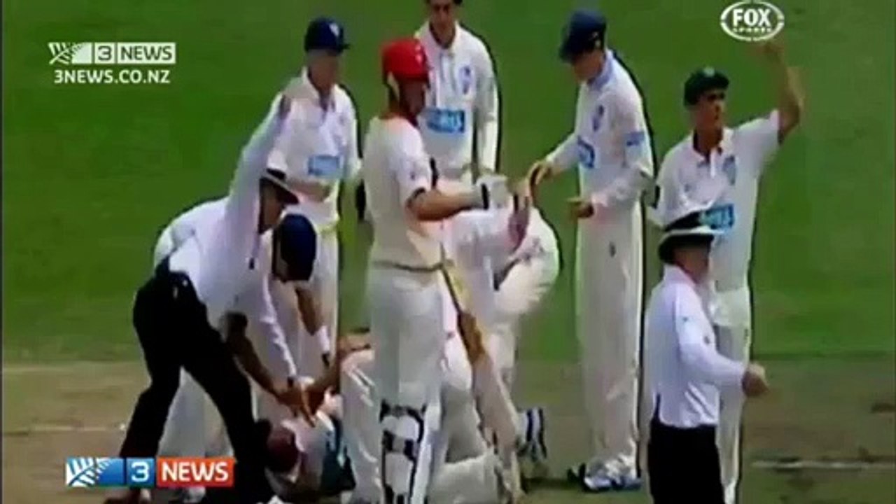 Philip Hughes Knocked Down By A Brutal Bouncer