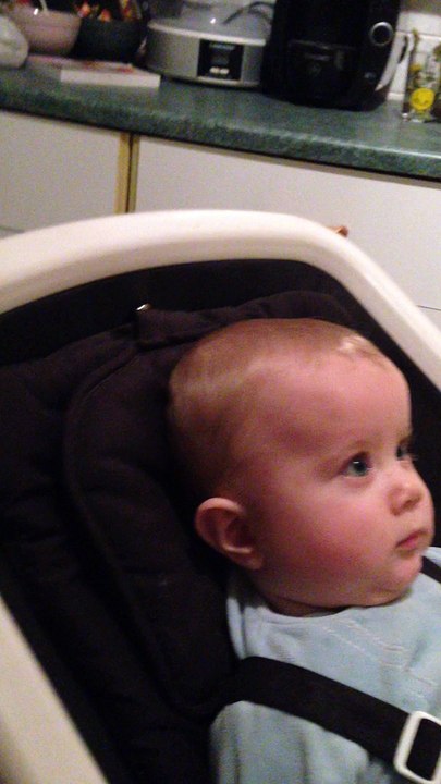 Mimi qui éclate de rire 6 mois