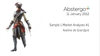 Assassin's Creed IV: Black Flag - Abstergo Entertainment - Analisi di mercato - Aveline de Grandpré