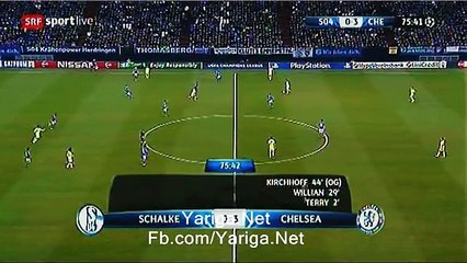 Schalke 0 - 4  Chelsea Drogba