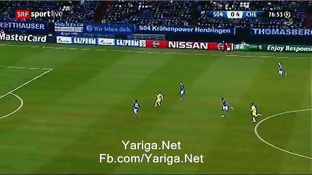 Schalke 0 - 5 Chelsea Ramires