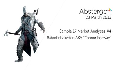 Assassin's Creed IV: Black Flag - Abstergo Entertainment - Analisi di mercato - Connor